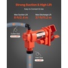 image:imageVEVOR Fuel Transfer Pump 110V 20 GPM 76 Lmin AC Electric Oil Transfer Pump with Auto ShutOff Fuel Nozzle amp Discharge Hose High Flow Kit for Gasoline Diesel Kerosene Biodiesel Ethanol Blends110V 15GPM without Accessories