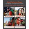 image:imageVEVOR Fuel Transfer Pump 110V 20 GPM 76 Lmin AC Electric Oil Transfer Pump with Auto ShutOff Fuel Nozzle amp Discharge Hose High Flow Kit for Gasoline Diesel Kerosene Biodiesel Ethanol Blends110V 20GPM with Meter