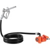 image:imageVEVOR Fuel Transfer Pump 12V DC 15 GPM Cast Iron Diesel Transfer Pump Kit with Manual ShutOff Nozzle Discharge Hose Overheat Protection 13 HP ExplosionProof for Gasoline Diesel Kerosene768 x 669 x 669 in