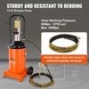 image:imageVEVOR Grease Pump 5 Gallon Air Grease Pump with 13 ft High Pressure Hose and Grease Gun 20L Pneumatic Grease Pump with Wheels Portable Lubrication Grease Pump3 Gallon