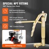 image:imageVEVOR Grease Pump 5 Gallon Air Grease Pump with 13 ft High Pressure Hose and Grease Gun 20L Pneumatic Grease Pump with Wheels Portable Lubrication Grease PumpOnly Pump
