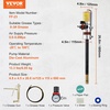 image:imageVEVOR Grease Pump 5 Gallon Air Grease Pump with 13 ft High Pressure Hose and Grease Gun 20L Pneumatic Grease Pump with Wheels Portable Lubrication Grease PumpOnly Pump