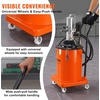 image:imageVEVOR Grease Pump 5 Gallon Air Grease Pump with 13 ft High Pressure Hose and Grease Gun 20L Pneumatic Grease Pump with Wheels Portable Lubrication Grease Pump5 Gallon