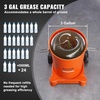 image:imageVEVOR Grease Pump 5 Gallon Air Grease Pump with 13 ft High Pressure Hose and Grease Gun 20L Pneumatic Grease Pump with Wheels Portable Lubrication Grease Pump3 Gallon