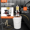image:imageVEVOR Grease Pump 5 Gallon Air Grease Pump with 13 ft High Pressure Hose and Grease Gun 20L Pneumatic Grease Pump with Wheels Portable Lubrication Grease PumpOnly Pump