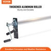 image:imageVEVOR Hand Crank Tarp Roller Kit 64 to 104 Wide Aluminum Alloy Manual Cab Level Dump Truck Tarp Roller with 7 SpongeWrapped Handle Perfect for Dump Trucks Trailers Trash Haulers No Tarp