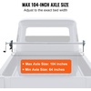 image:imageVEVOR Hand Crank Tarp Roller Kit 64 to 104 Wide Aluminum Alloy Manual Cab Level Dump Truck Tarp Roller with 7 SpongeWrapped Handle Perfect for Dump Trucks Trailers Trash Haulers No Tarp