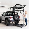 image:imageVEVOR Hard Top Remover Lift 220 lbs Foldable Jeep Hardtop Removal and Storage System Easy OnePerson Operation Adjustable Height for Jeep Wrangler YJ TJ JK JL 4XE Ford Bronco 4 Door amp 6 GenPortable