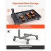 image:imageVEVOR Hard Top Remover Lift 220 lbs Foldable Jeep Hardtop Removal and Storage System Easy OnePerson Operation Adjustable Height for Jeep Wrangler YJ TJ JK JL 4XE Ford Bronco 4 Door amp 6 GenPortable