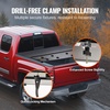 image:imageVEVOR Hard TriFold Truck Bed Tonneau Cover Compatible with 20162023 Toyota Tacoma 5 605 Bed Only Fit 50 x 46 605 x 550 Inside Bed 400 lbs Load Capacity LED Light Quick Folding55 ft