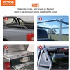 image:imageVEVOR Hard TriFold Truck Bed Tonneau Cover Compatible with 20162023 Toyota Tacoma 5 605 Bed Only Fit 50 x 46 605 x 550 Inside Bed 400 lbs Load Capacity LED Light Quick Folding55 ft