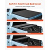 image:imageVEVOR Hard TriFold Truck Bed Tonneau Cover Compatible with 20162023 Toyota Tacoma 5 605 Bed Only Fit 50 x 46 605 x 550 Inside Bed 400 lbs Load Capacity LED Light Quick Folding50 ft