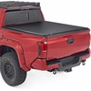 image:imageVEVOR Hard TriFold Truck Bed Tonneau Cover Compatible with 20162023 Toyota Tacoma 5 605 Bed Only Fit 50 x 46 605 x 550 Inside Bed 400 lbs Load Capacity LED Light Quick Folding50 ft