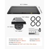 image:imageVEVOR Hard TriFold Truck Bed Tonneau Cover Compatible with 20162023 Toyota Tacoma 5 605 Bed Only Fit 50 x 46 605 x 550 Inside Bed 400 lbs Load Capacity LED Light Quick Folding55 ft