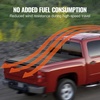 image:imageVEVOR Hard TriFold Truck Bed Tonneau Cover Compatible with 20162023 Toyota Tacoma 5 605 Bed Only Fit 50 x 46 605 x 550 Inside Bed 400 lbs Load Capacity LED Light Quick Folding55 ft