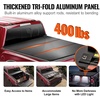 image:imageVEVOR Hard TriFold Truck Bed Tonneau Cover Compatible with 20162023 Toyota Tacoma 5 605 Bed Only Fit 50 x 46 605 x 550 Inside Bed 400 lbs Load Capacity LED Light Quick Folding55 ft
