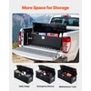 image:imageVEVOR Heavy Duty Aluminum Truck Bed Tool Box Diamond Plate Tool Box with Side Handle and Lock Keys Storage Tool Box Chest Box Organizer for Pickup Truck Bed RV Trailer 39x13x10 SilverBlack