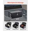 image:imageVEVOR Heavy Duty Aluminum Truck Bed Tool Box Diamond Plate Tool Box with Side Handle and Lock Keys Storage Tool Box Chest Box Organizer for Pickup Truck Bed RV Trailer 39x13x10 SilverBlack