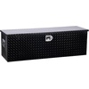 image:imageVEVOR Heavy Duty Aluminum Truck Bed Tool Box Diamond Plate Tool Box with Side Handle and Lock Keys Storage Tool Box Chest Box Organizer for Pickup Truck Bed RV Trailer 39x13x10 SilverBlack