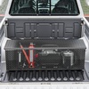 image:imageVEVOR Heavy Duty Aluminum Truck Bed Tool Box Diamond Plate Tool Box with Side Handle and Lock Keys Storage Tool Box Chest Box Organizer for Pickup Truck Bed RV Trailer 39x13x10 SilverBlack