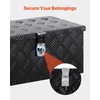 image:imageVEVOR Heavy Duty Aluminum Truck Bed Tool Box Diamond Plate Tool Box with Side Handle and Lock Keys Storage Tool Box Chest Box Organizer for Pickup Truck Bed RV Trailer 39x13x10 SilverBlack