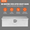 image:imageVEVOR Heavy Duty Aluminum Truck Bed Tool Box Diamond Plate Tool Box with Side Handle and Lock Keys Storage Tool Box Chest Box Organizer for Pickup Truck Bed RV Trailer 39x13x10 SilverSilver