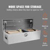 image:imageVEVOR Heavy Duty Aluminum Truck Bed Tool Box Diamond Plate Tool Box with Side Handle and Lock Keys Storage Tool Box Chest Box Organizer for Pickup Truck Bed RV Trailer 39x13x10 SilverSilver