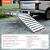 image:imageVEVOR Hitch Mount Cargo Carrier 500LBS Mobility Scooter Carrier with Folding Ramp Aluminum Trailer Hitch Rack Basket amp Stabilizer Strap Fits 2 Hitch Receiver for Truck SUV Car 4803 x 2787