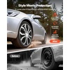 image:imageVEVOR Hubcaps Wheel Covers for 20172023 Tesla Model 3 18 Inch Set of 4 Wheel Rim Cover Hubcaps OEM Style Replacement R18 Size Snap On Car Hub Caps Premium 10Spoke ABS Tire Rim Caps Matte BlackSilver  Black