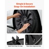 image:imageVEVOR Hubcaps Wheel Covers for 20172023 Tesla Model 3 18 Inch Set of 4 Wheel Rim Cover Hubcaps OEM Style Replacement R18 Size Snap On Car Hub Caps Premium 10Spoke ABS Tire Rim Caps Matte Black14Spoke