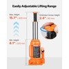image:imageVEVOR Hydraulic Bottle Jack 20 Ton44092 lbs Low Profile Welded Bottle Jack with 669126 Lifting Range amp 3Section Long Handle for Car Pickup Truck RV Auto Repair Industrial Engineering12T