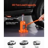 image:imageVEVOR Hydraulic Bottle Jack 50 Ton110231 lbs Welded Bottle Jack with 111732 Lifting Range amp 3Section Long Handle for Car Pickup Truck RV Auto Repair Industrial Engineering30T