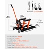 image:imageVEVOR Hydraulic Motorcycle Lift Jack 1500 LBS Capacity ATV Scissor Lift Jack Portable Motorcycle Lift Table with 4 Wheels Hydraulic FootOperated Hoist Stand for Motorcycle ATV UTV Powersports  Portable Motorcycle Lift Table with 4 Wheels Hydraulic FootOperated Hoist Stand for ATV UTV PowersportsOrange