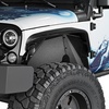 image:imageVEVOR Inner Fender Liner Front amp Rear Fender Liner Compatible with 20072018 Jeeps JKJKU 24 Doors Steel Mud Guards Bolton Style Fenders Flare Wheel Well Cover Fenders Flare Liners BlackFront and Rear A