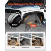 image:imageVEVOR Inner Fender Liner Front amp Rear Fender Liner Compatible with 20072018 Jeeps JKJKU 24 Doors Steel Mud Guards Bolton Style Fenders Flare Wheel Well Cover Fenders Flare Liners BlackFront and Rear A