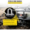 image:imageVEVOR J Hook Chain 516 in x 10 ft Bridle Tow Chain G80 Bridle Transport Chain with 2 G70 J Hooks 9260 Lbs Break Strength Tow Hooks for Trucks J Hooks Towing Straps 2PCS516Inch x 10FT