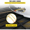 image:imageVEVOR J Hook Chain 516 in x 10 ft Bridle Tow Chain G80 Bridle Transport Chain with 2 G70 J Hooks 9260 Lbs Break Strength Tow Hooks for Trucks J Hooks Towing Straps 2PCS516Inch x 10FT