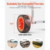 image:imageVEVOR Kayak Cart 250 lbs Load Capacity Canoe Cart Dolly with 75inch Solid Rubber Tires amp Kickstand Assembles amp Disassembles Within Seconds Paddle Board Trolley for Kayaks Canoes Paddleboards