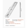 image:imageVEVOR Loading Ramps 2 Pcs 108 x 15 in Durable Aluminum and HeavyDuty Trailer Ramp Set with AntiSlip Plates 10000 Lbs Combined Capacity for Carts Farm Tractors ATVs Lawn Mowers Motorcycles
