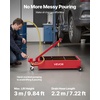 image:imageVEVOR Low Profile Oil Drain Pan 20 Gallon Capacity Rolling Oil Drain Pan with Manual Pump 72 ft Hose amp T Folding Handle LeakProof amp CorrosionResistant Fit for Cars SUVs Trucks ATVs Red4921 x 2362 x 2598 in