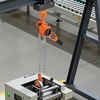 image:imageVEVOR Manual Lever Chain Hoist 1T 2200LBS Capacity Heavy Duty Come Along 10FT Lift G80 Alloy Steel Chain with Dual Pawl Mechanical Brake360Rotating Hooks for Warehouse Construction GarageBlack  Silver  Orange