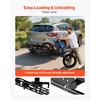 image:imageVEVOR Motorcycle Carrier 500 lbs Capacity Heavy Duty Steel Hitch Mount Rack with 47in Ramp Ratchet Straps amp Stabilizer Scooter Dirt Bike Trailer Hauler for Car Truck with 2Inch Hitch ReceiverTilting Ramp Version