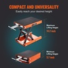 image:imageVEVOR Motorcycle Lift 1100 LBS Motorcycle Scissor Lift Jack with Wide Deck amp Safety Pin 37138 Center Hoist Crank Stand Steel Scissor Jack for Street Bikes Cruiser Bikes Touring Motorcycles  Steel Scissor Jack with Lock Pin 37138 Center Hoist Crank Stand for Street Bikes Cruiser Bikes Touring MotorcyclesOrangeBlack