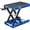 image:imageVEVOR Motorcycle Lift 1100 LBS Motorcycle Scissor Lift Jack with Wide Deck amp Safety Pin 37138 Center Hoist Crank Stand Steel Scissor Jack for Street Bikes Cruiser Bikes Touring Motorcycles  Steel Scissor Jack with Lock Pin 37138 Center Hoist Crank Stand for Street Bikes Cruiser Bikes Touring MotorcyclesBlue