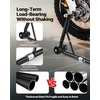 image:imageVEVOR Motorcycle Stand Lift 1100lbs Capacity Front Rear Combo Stand Lift Front Wheel DualFork Stands Rear UL Fork Swingarm Spool Stands for Most Yamaha Honda Kawasaki Suzuki Motorcycles BlackBlack
