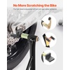 image:imageVEVOR Motorcycle Stand Lift 1100lbs Capacity Front Rear Combo Stand Lift Front Wheel DualFork Stands Rear UL Fork Swingarm Spool Stands for Most Yamaha Honda Kawasaki Suzuki Motorcycles BlackBlack
