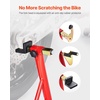 image:imageVEVOR Motorcycle Stand Lift 1100lbs Capacity Front Rear Combo Stand Lift Front Wheel DualFork Stands Rear UL Fork Swingarm Spool Stands for Most Yamaha Honda Kawasaki Suzuki Motorcycles BlackRed