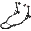 image:imageVEVOR Motorcycle Stand Lift 1100lbs Capacity Front Rear Combo Stand Lift Front Wheel DualFork Stands Rear UL Fork Swingarm Spool Stands for Most Yamaha Honda Kawasaki Suzuki Motorcycles BlackBlack