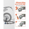 image:imageVEVOR Motorcycle Stand Lift 1100lbs Capacity Front Rear Combo Stand Lift Front Wheel DualFork Stands Rear UL Fork Swingarm Spool Stands for Most Yamaha Honda Kawasaki Suzuki Motorcycles BlackBlack