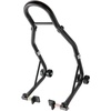 image:imageVEVOR Motorcycle Stand Lift 1100lbs Capacity Front Rear Combo Stand Lift Front Wheel DualFork Stands Rear UL Fork Swingarm Spool Stands for Most Yamaha Honda Kawasaki Suzuki Motorcycles BlackBlack